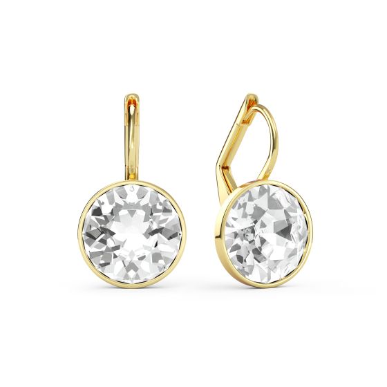 Swarovski Clear Crystal Pierced high quality Earrings