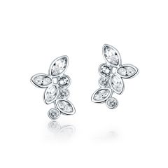 Enchanted Stud Earrings with Austrian Crystals WGP MYJS Bridal