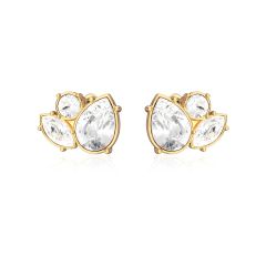 Katia Mix Drop Carrier Earrings Gold Plated