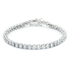 Cubic Zirconia Jazz Tennis Bracelet 5mm